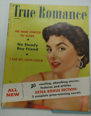 True Romances Magazine No Steady Boy Friend January 1954 070115R2