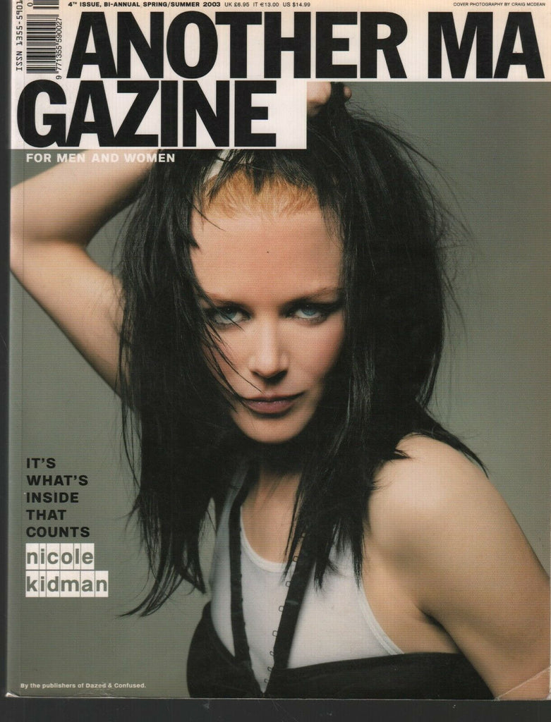 Another Magazine Spring/Summer 2003 Nicole Kidman 020821ame2