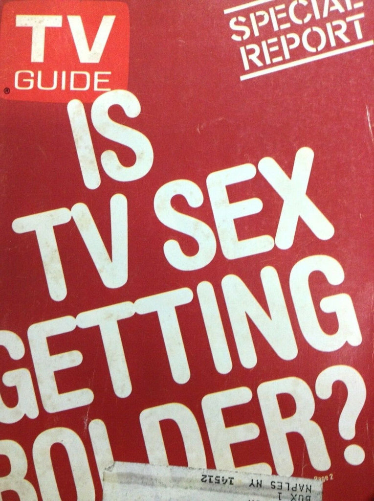 TV Guide Magazine Is TV Sex Getting Better August 8-14, 1987 012219nonr