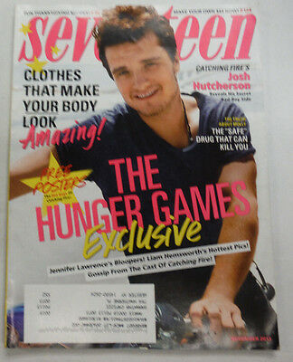 Seventeen Magazine Josh Hutcherson & The Hunger Games November 2013 051815R