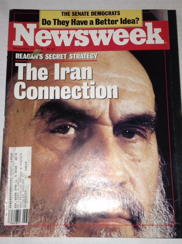 Newsweek Magazine The Iran Connection Ronald Reagan November 17, 1986 102016RH