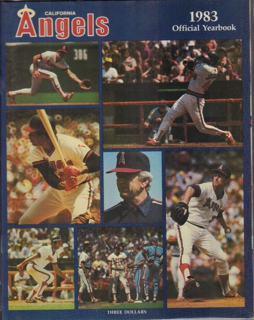 California Angels Magazine 1983 Official Yearbook 011918nonr