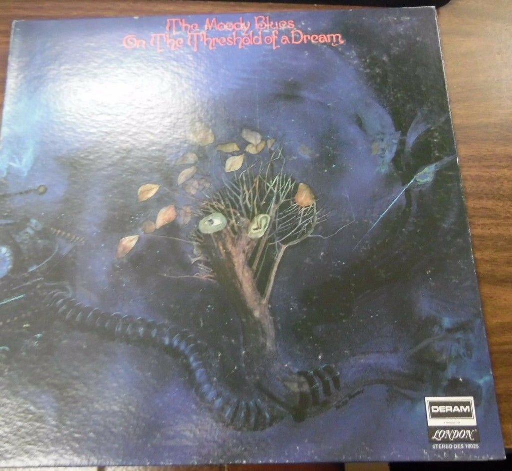 The Moody Blues on the Threshold of a Dream 33 RPM DES 18025 092416LLE