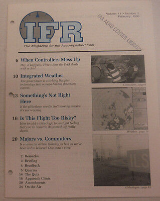 IFR Pilot Magazine When Controllers Mess Up February 1995 FAL 061815R