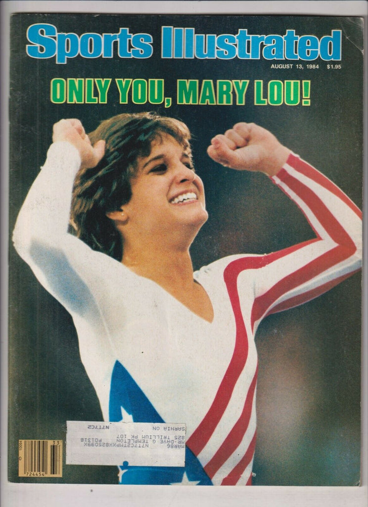 Sports Illustrated Mary Lou Retton Carl Lewis August 13, 1984 021420nonr