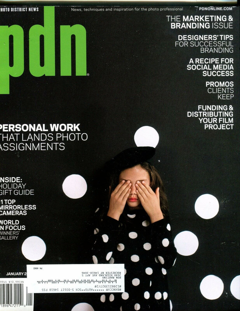 Photo District News Magazine January 2016 Marketing Branding EX 050517nonjhe