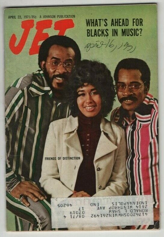 Jet Magazine Friends Of Distinction April 22, 1971 070720nonr