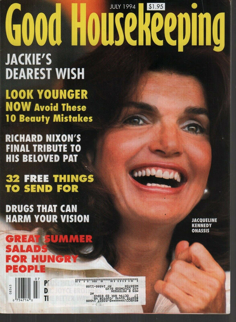 Good Housekeeping Magazine July 1994 Jacqueline Kennedy Onassis 092619AME