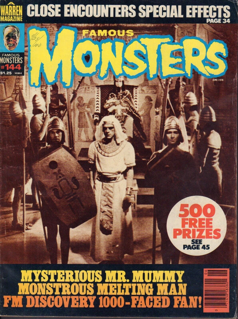 Famous Monsters June 1978 Mr. Mummy, Melting Man 022817nonDBE2