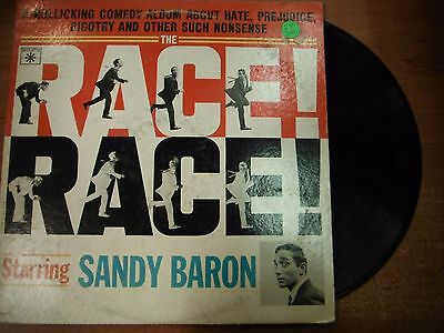 33 RPM Vinyl Sandy Baron The Race Race Roulette Records R25277 041015SM