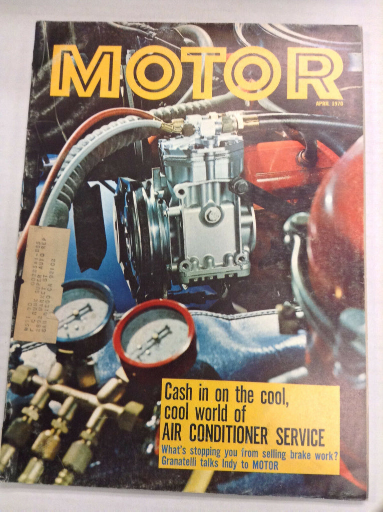 Motor Magazine Air Conditioner Service April 1970 032717nonR