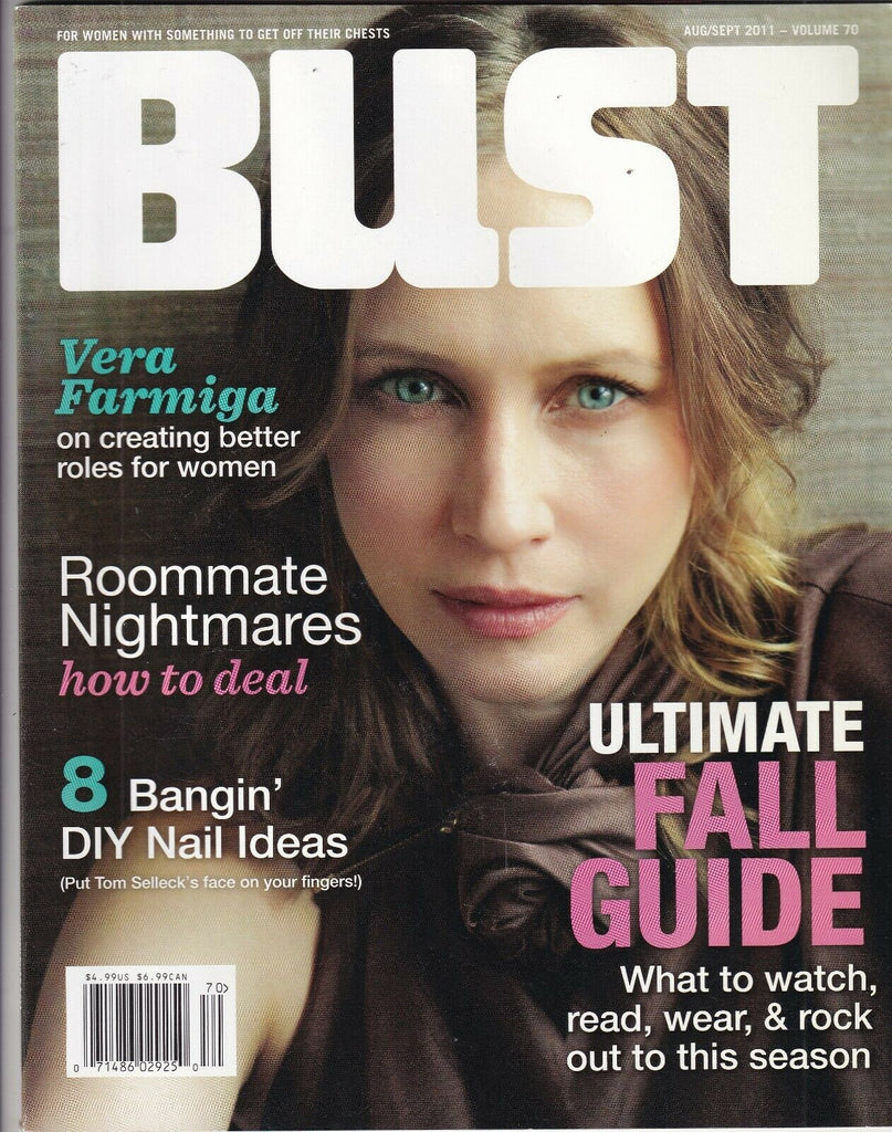 Bust Magazine Vera Famiga Ultimate Fall Guide August/September 2011 090319nonr