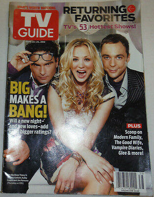 TV Guide Magazine Johnny Galecki September 2010 121814R