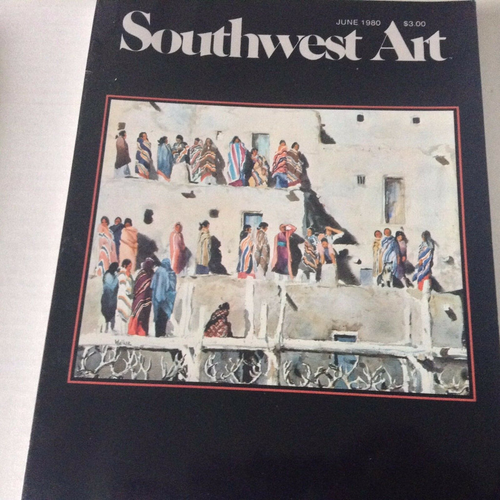 Southwest Art Magazine Edward Walker Nichols Firfires June 1980 071317nonrh