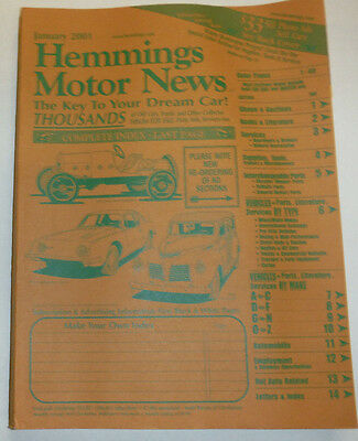 Hemmings Motor News Magazine 1942 Lincoln Continental February 2001 022315r2