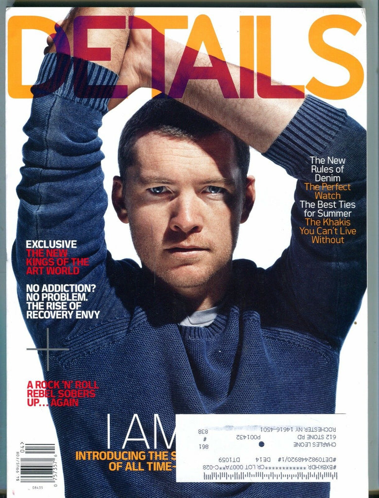 Details Magazine April 2010 Sam Worthington EX w/ML 042717nonjhe