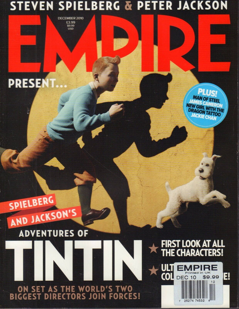 Empire December 2010 Tintin Peter Jackson 020818DBE