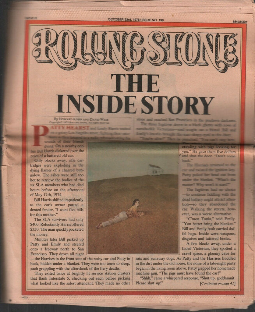 Rolling Stone Magazine October 23 1975 Patty Hearst 121119AME