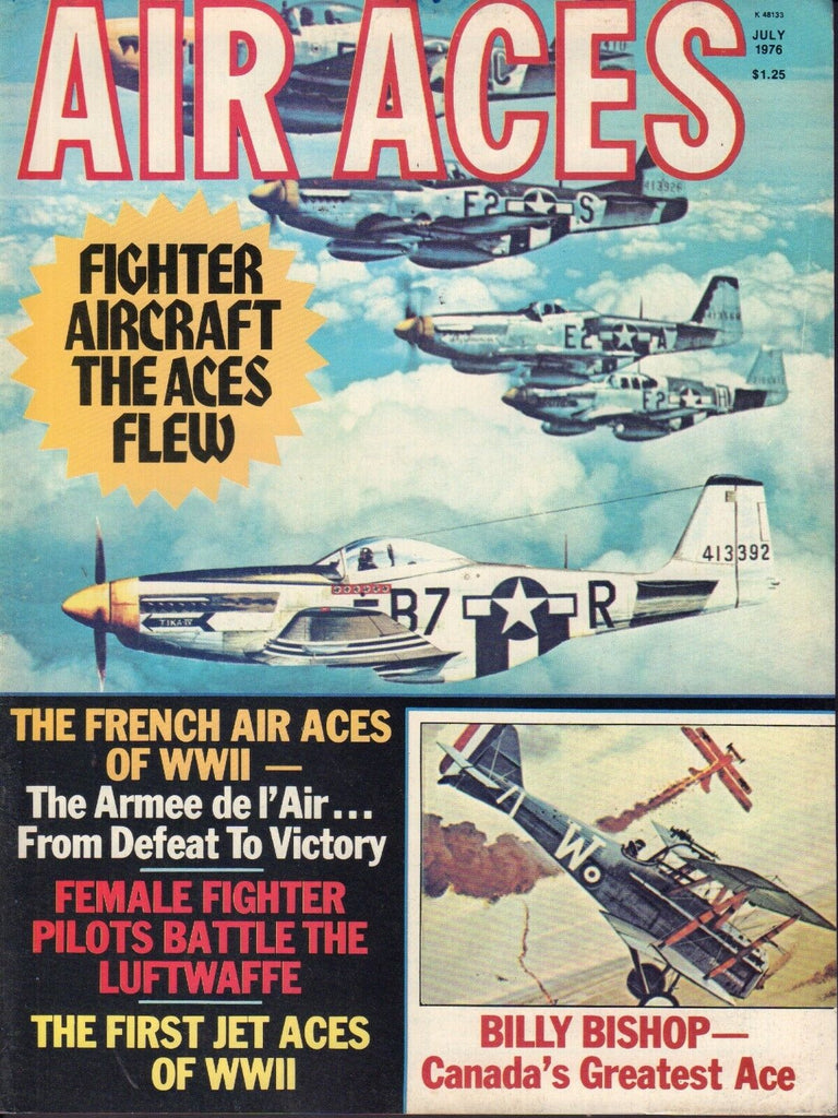 Air Aces Magazine July 1976 Fighter Aircraft 081917nonjhe