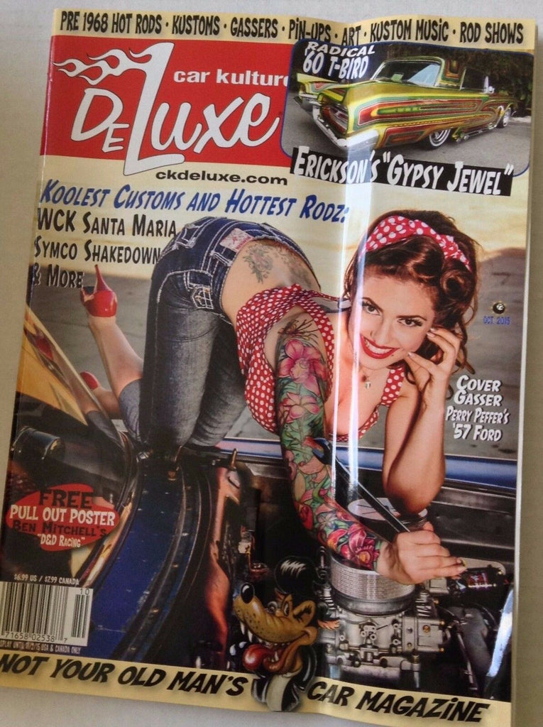 Car Kulture DeLuxe Magazine Perry Peffer's '57 Ford October 2015 030317NONRH