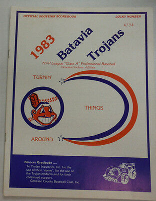 Batavia Trojans Souvenir Book 1983 052115R2