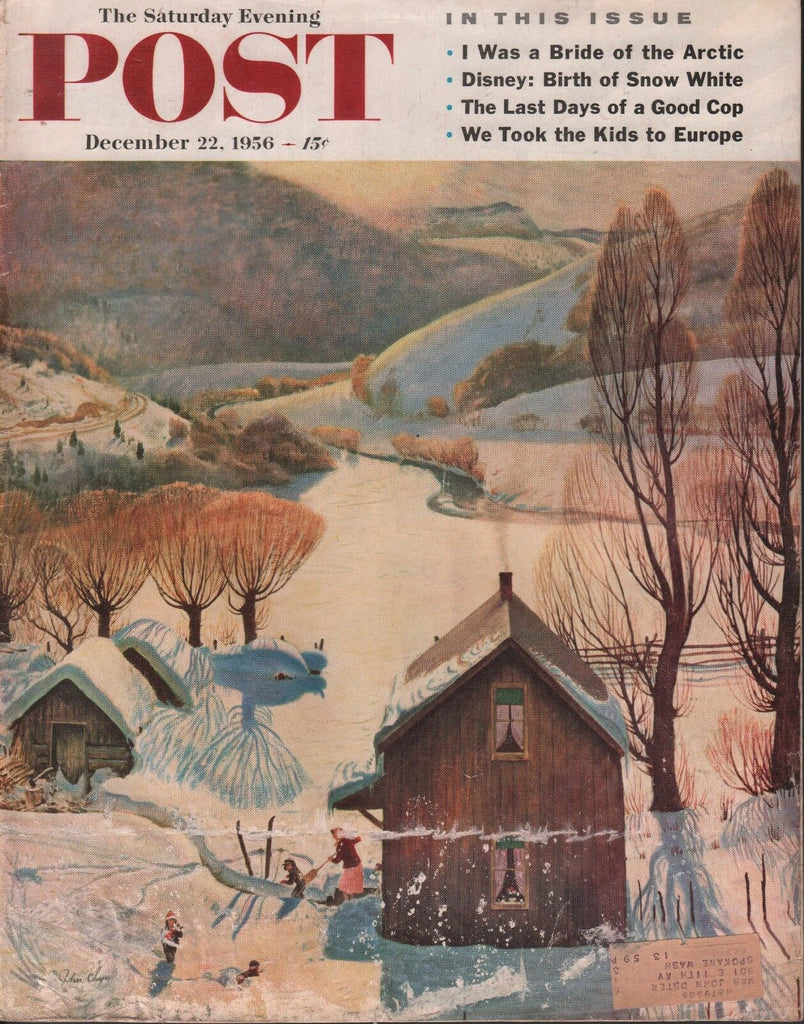 Saturday Evening Post December 22 1956 Edmund Gilligan George Morse 102518DBPost