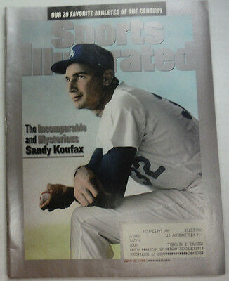 Sports Illustrated Magazine The Mysterious Sandy Koufax July 1999 051215R