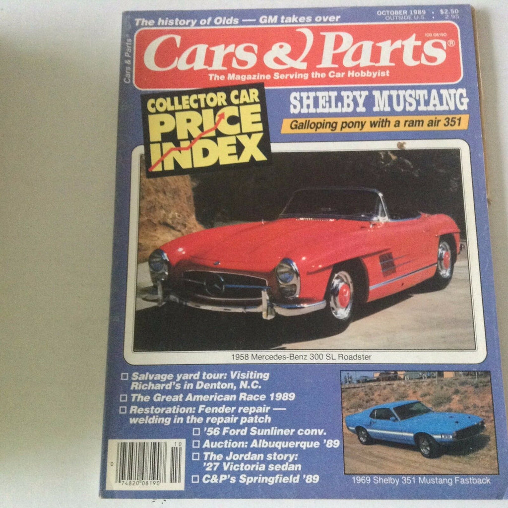 Cars & Parts Magazine 1958 Mercedes-Ben 300 SL October 1989 052917nonrh