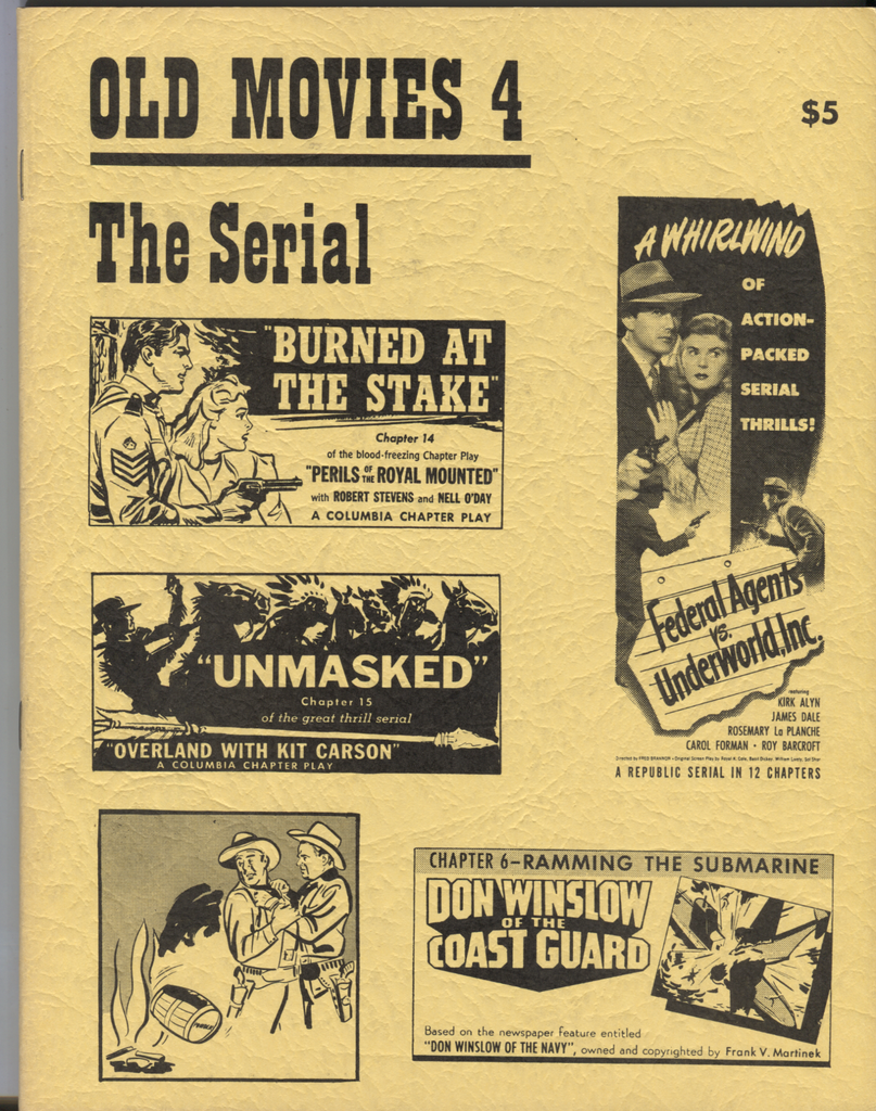 Old Movies 4 1970 The Serial Don Winslow 062420DBE