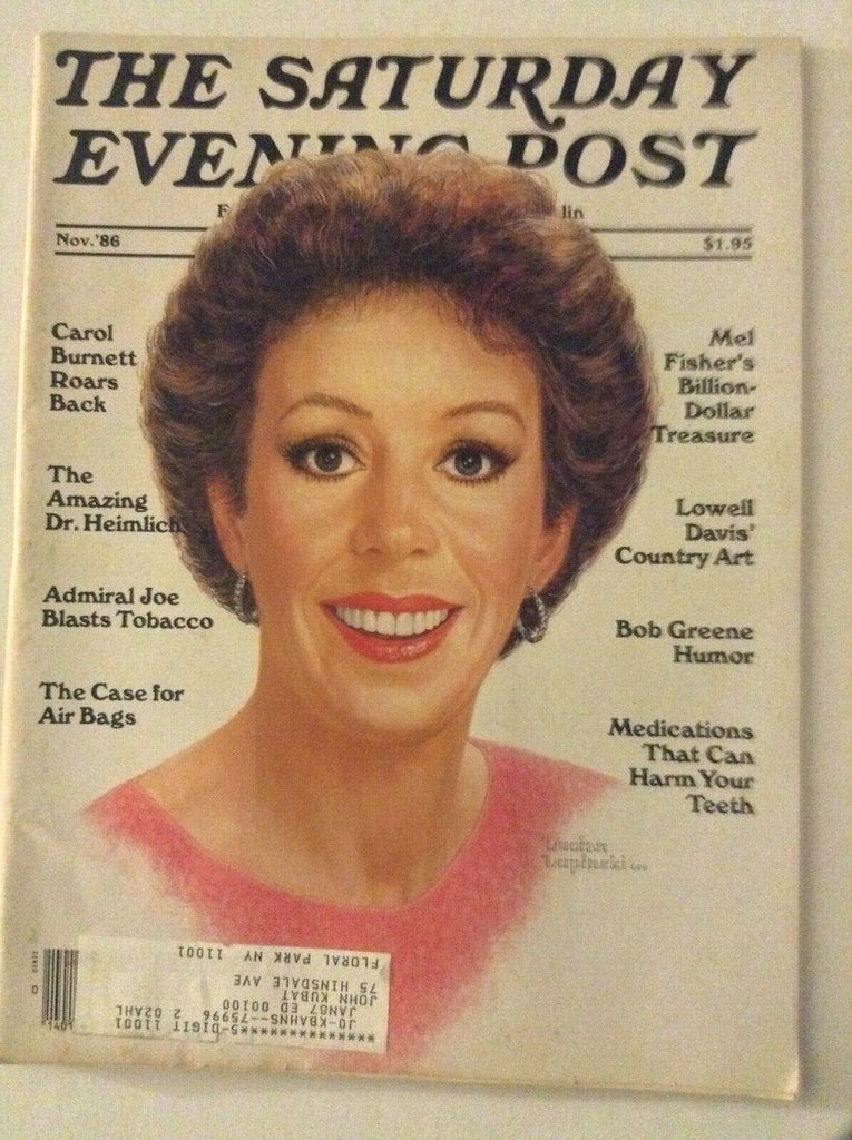 The Saturday Evening Carol Burnett Roars Back November 1986 060119nonrh