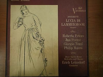 33 RPM Vinyl Lucia Di Lammermoor Complete Boxed Set RCA Record VICS6001 031915SM