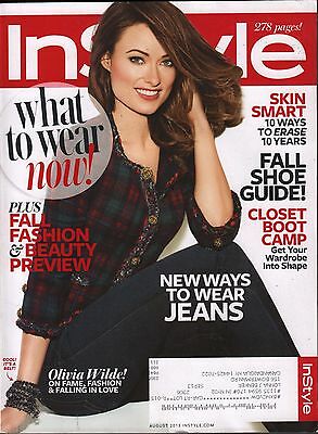 Instyle August 2014 Olivia Wilde, Fall Fashion preview EX 010616DBE2