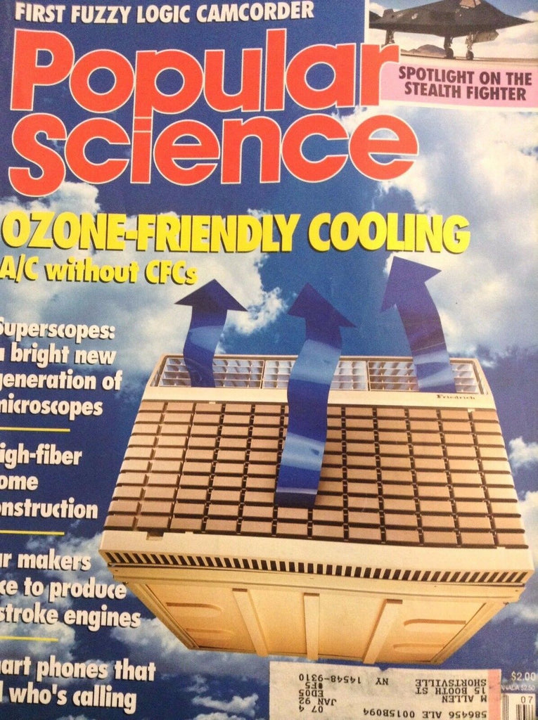 Popular Science Magazine Ozone Friendly Cooling July 1990 121517nonrh