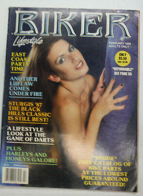 Biker Magazine East Coast Party Time February 1988 051915R2