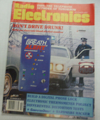 Radio Electronics Magazine Don't Drive Drunk October 1988 FAL 062315R