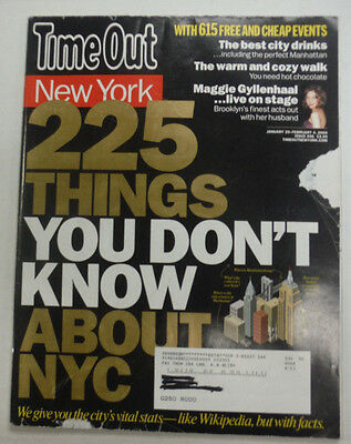 TimeOut New York Magazine 225 Things You Don't Know February 2009 060815R2