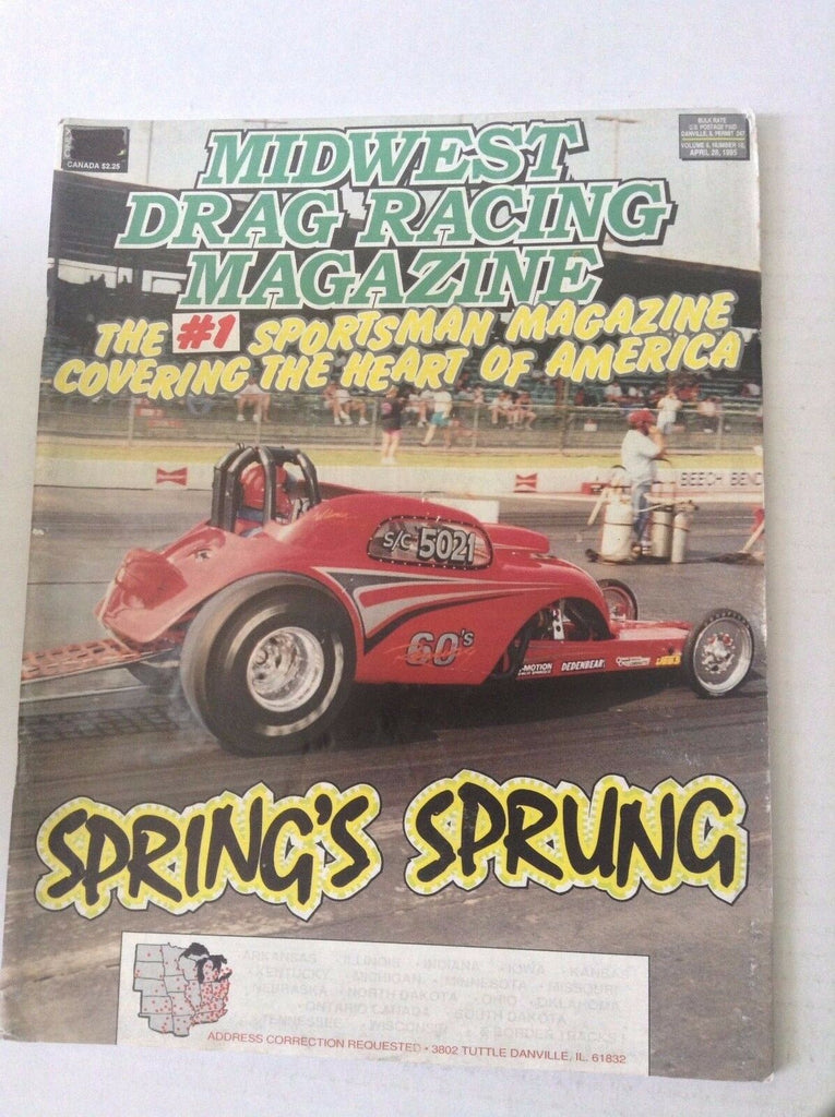Midwest Drag Racing Magazine Taylor Made Super Deuce April 29, 1995 041817nonrh
