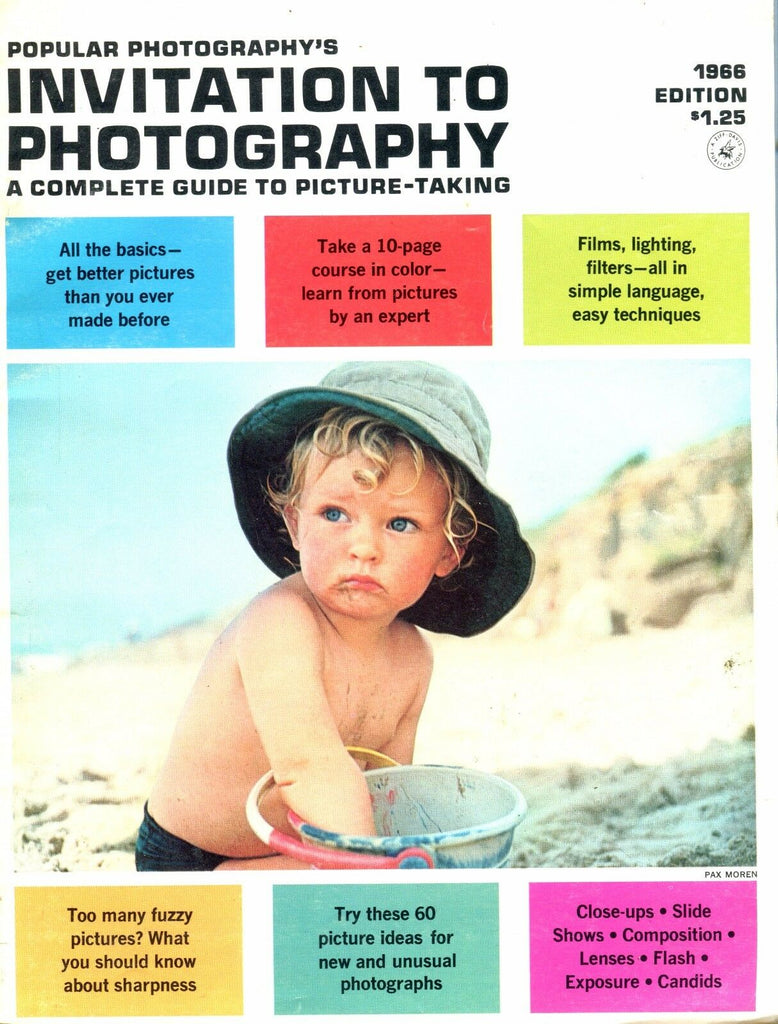 Invitation To Photography Magazine 1966 Edition EX 050417nonjhe
