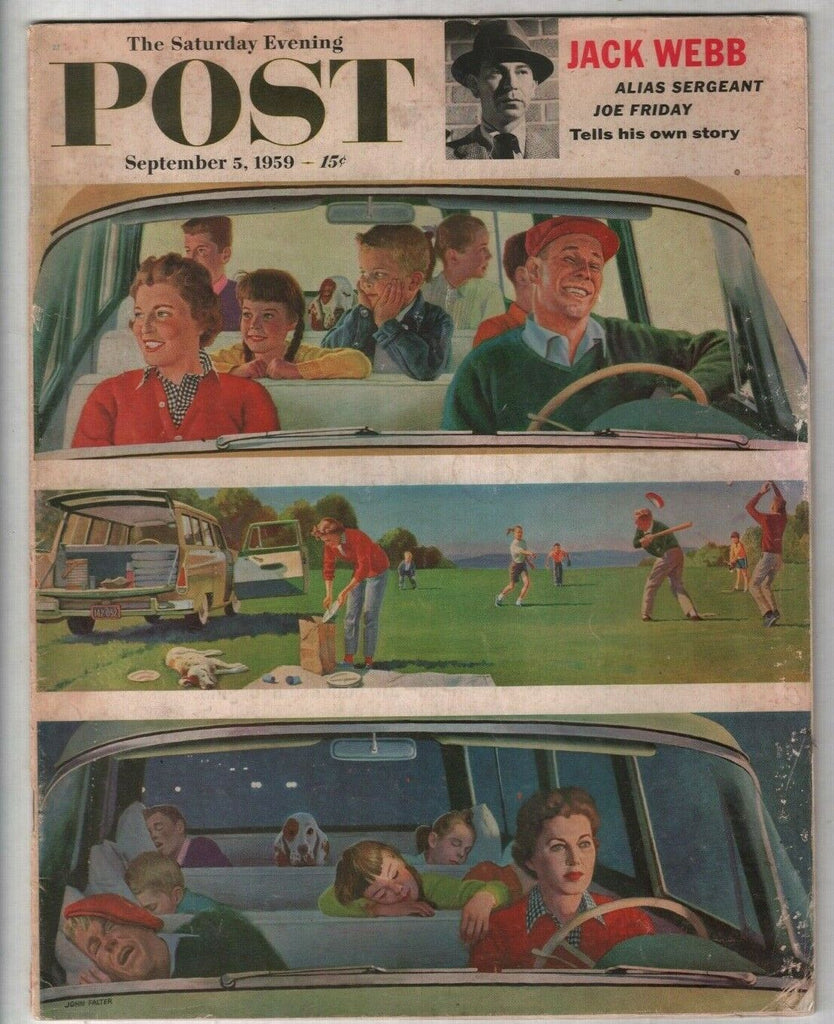 Post Magazine Jack Webb Alias Sergeant Joe Friday September 5, 1959 010620nonr
