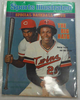 Sports Illustrated Magazine George Foster & Rod Carey April 1978 NO ML 051215R