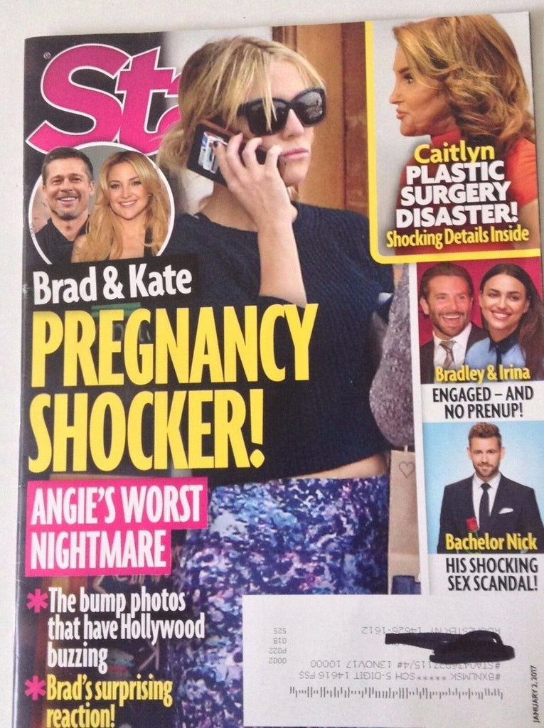Star Magazine Brad Pitt & Kate January 2, 2017 042917nonrh2