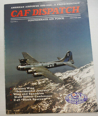 CAF Dispatch Magazine Arizona Wing & C-47 Black Sparrow February 1982 050415R