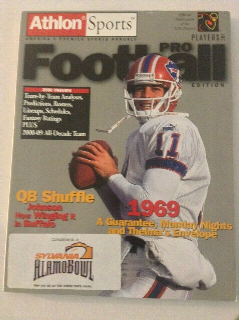 Ahtlon Sports Football Qb Rob Johnson From Buffalo 2000 052019nonrh
