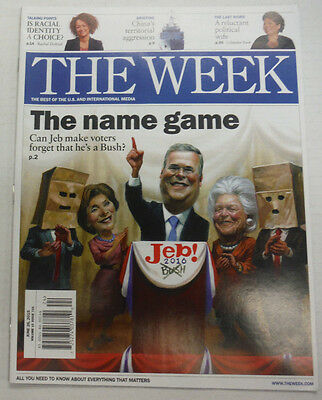 The Week Magazine Jeb Bush June 2015 081515R