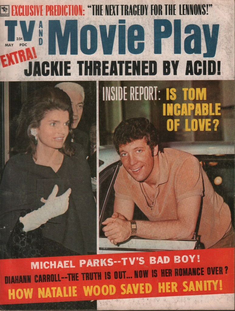 TV and Movie Play May 1970 Jackie Kennedy Onassis Michael Parks 062519AME