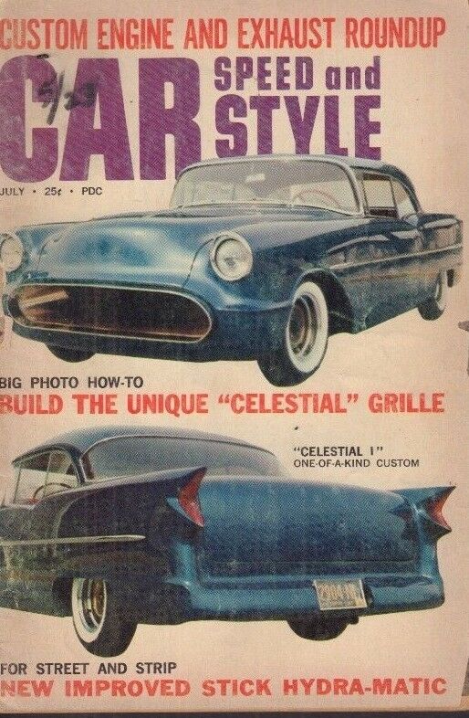 Car Speed And Style Magazine Build The Celestial Grille July 1961 022718nonr