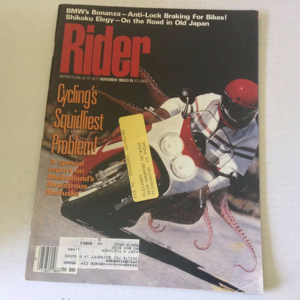 Rider Magazine Cycling's Squidliest project November 1988 060117nonrh3