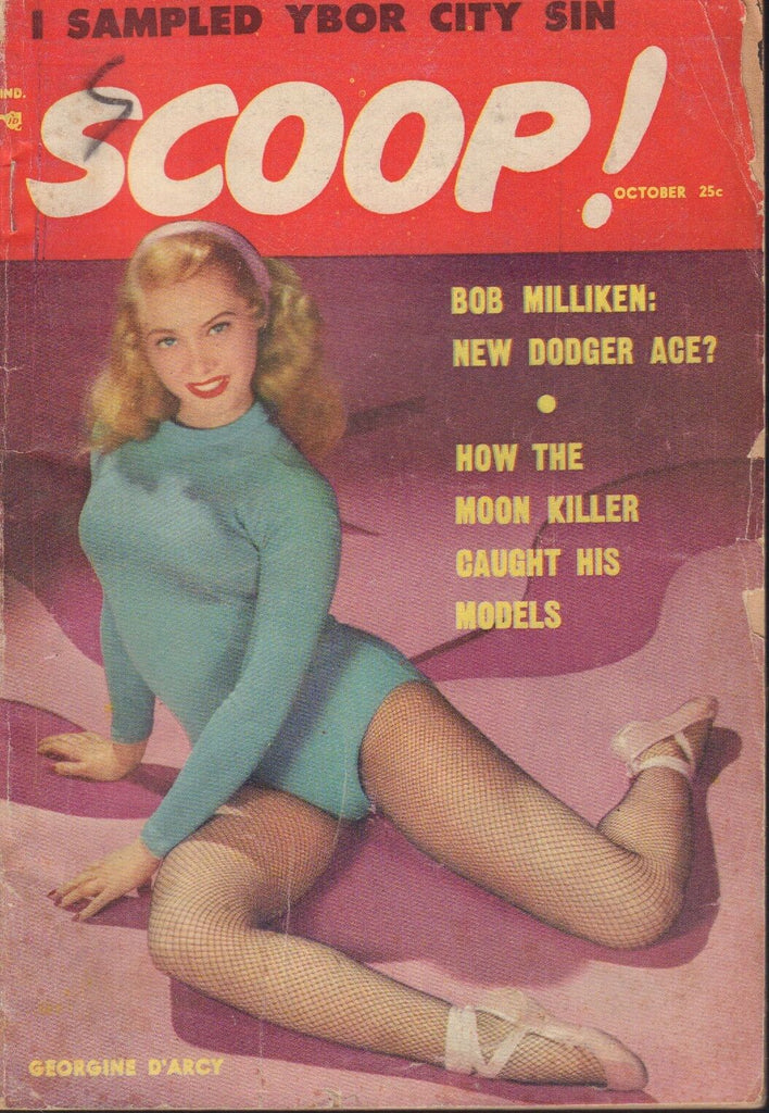 Scoop! Digest October 1953 Linda Danson Cheesecake Pin Up Girls 091218AME