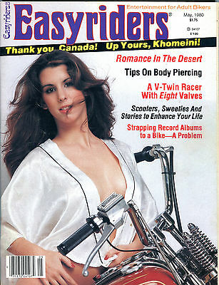 Easyriders Magazine May 1980 Eight Valve V-Twin Racer EX 041816jhe