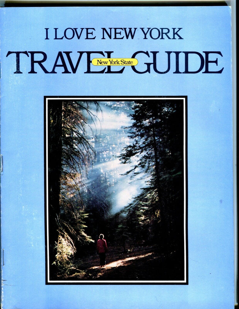 New York State Vintage I Love New York Travel Guide EX 051517nonjhe